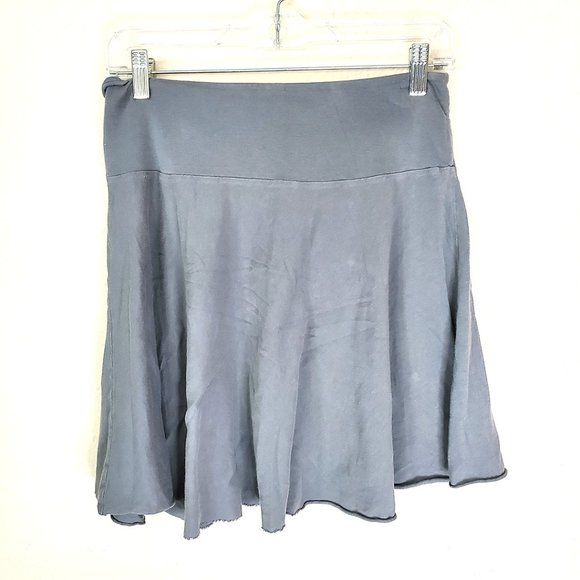 Velvet by Graham & Spencer Dresses & Skirts - Velvet by Graham & Spencer - Gray Raw Hem Mini Skirt